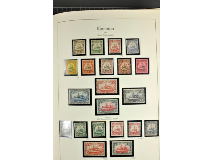 China bis Togo, ungebrauchte und postfrische Sammlung inkl. einiger ungebrauchter Ganzsachen im Vordruckalbum, dabei kpl. und