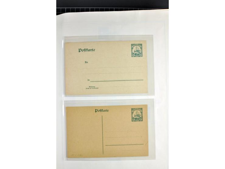 China bis Togo, ungebrauchte und postfrische Sammlung inkl. einiger ungebrauchter Ganzsachen im Vordruckalbum, dabei kpl. und