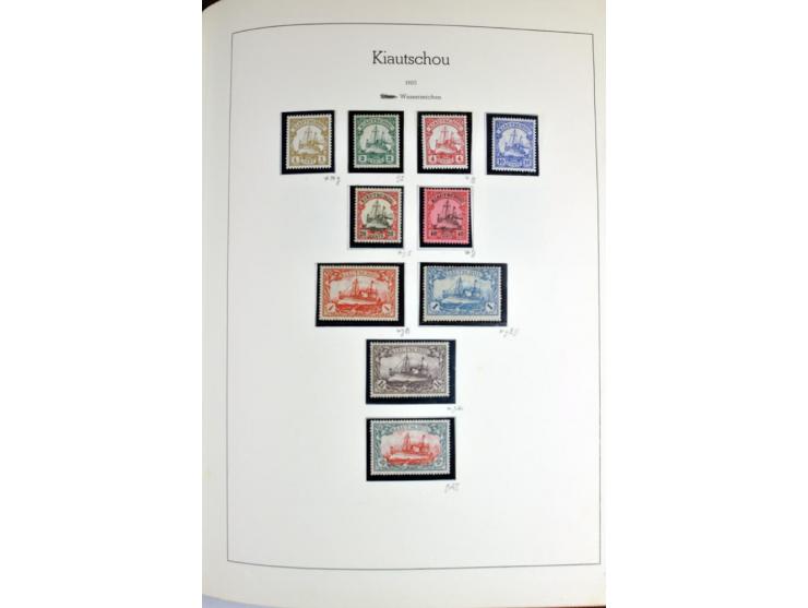 China bis Togo, ungebrauchte und postfrische Sammlung inkl. einiger ungebrauchter Ganzsachen im Vordruckalbum, dabei kpl. und