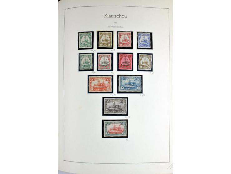 China bis Togo, ungebrauchte und postfrische Sammlung inkl. einiger ungebrauchter Ganzsachen im Vordruckalbum, dabei kpl. und
