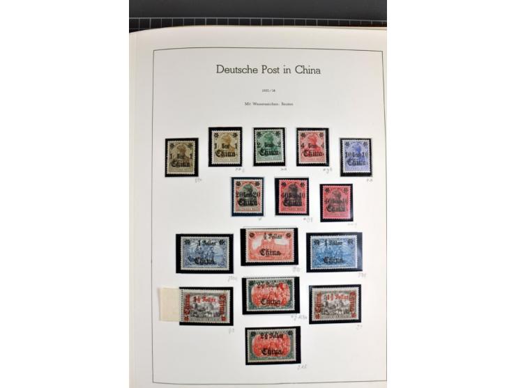 China bis Togo, ungebrauchte und postfrische Sammlung inkl. einiger ungebrauchter Ganzsachen im Vordruckalbum, dabei kpl. und