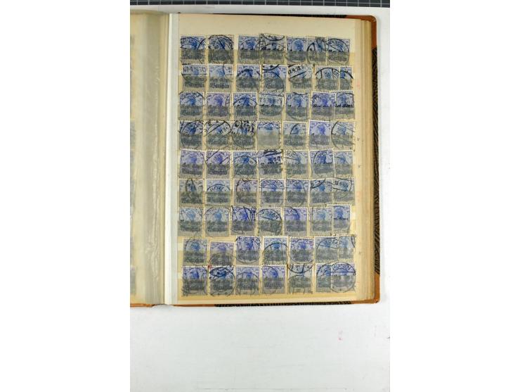 1914/1918, umfangreicher, oft postfrischer und gestempelter Bestand aller Gebiete mit etlichen besseren und kpl. Ausgaben, Fa