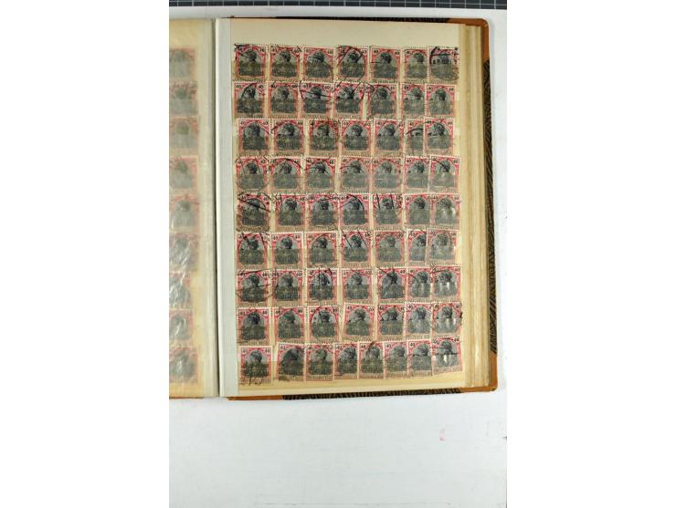 1914/1918, umfangreicher, oft postfrischer und gestempelter Bestand aller Gebiete mit etlichen besseren und kpl. Ausgaben, Fa