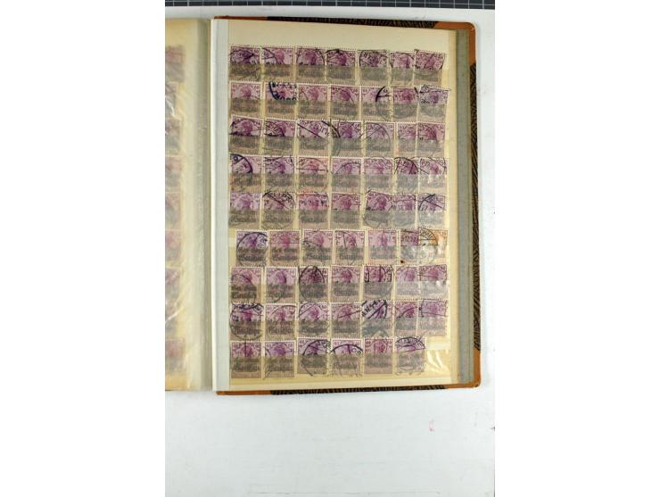1914/1918, umfangreicher, oft postfrischer und gestempelter Bestand aller Gebiete mit etlichen besseren und kpl. Ausgaben, Fa