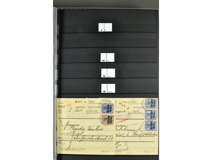 1914/18, sehr schön spezialisierte ungebrauchte/postfrische und gestempelte Sammlung mit etlichen Farbvarianten, Ur- und Aufd