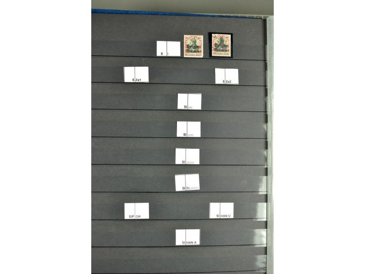 1914/18, sehr schön spezialisierte ungebrauchte/postfrische und gestempelte Sammlung mit etlichen Farbvarianten, Ur- und Aufd