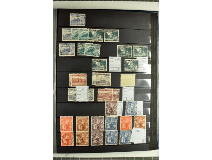 1920/1939, meist postfrische und gestempelte Sammlung inkl. Dienst- und Portomarken sowie Port Gdansk im Steckbuch, dabei vie