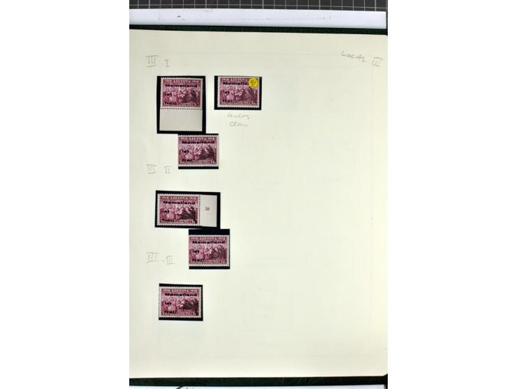 1923, umfangreiche ungebrauchte/postfrische und gestempelte Sammlung mit vielen besseren Werten dabei u.a. Mi.-Nr. 189(3), 19
