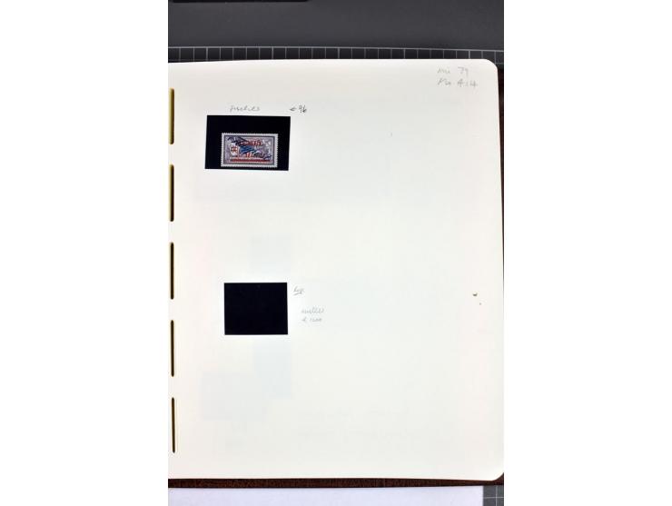 1920/22, umfangreiche ungebrauchte/postfrische und gestempelte Sammlung ab Germania mit u.a. Mi.-Nr. 10(4),11(5), 12(5) und 1