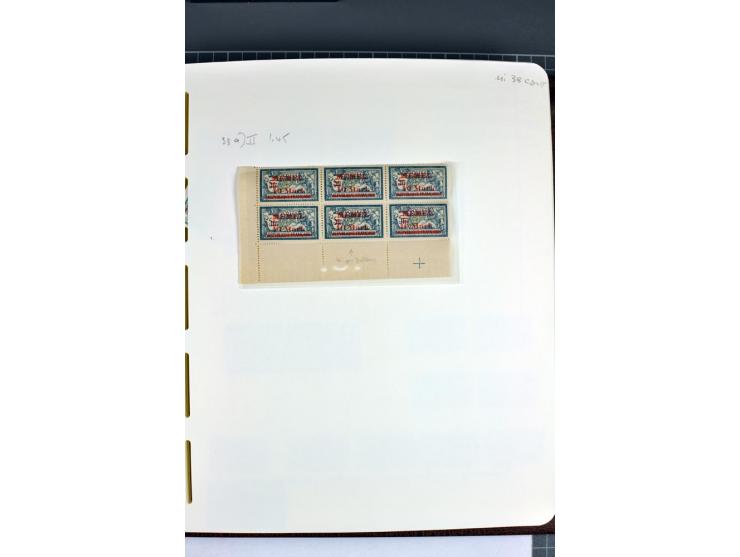 1920/22, umfangreiche ungebrauchte/postfrische und gestempelte Sammlung ab Germania mit u.a. Mi.-Nr. 10(4),11(5), 12(5) und 1