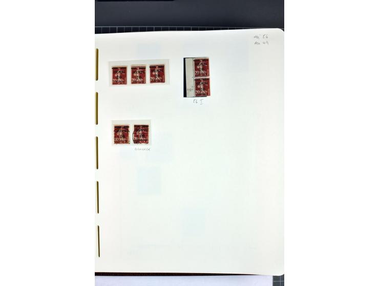 1920/22, umfangreiche ungebrauchte/postfrische und gestempelte Sammlung ab Germania mit u.a. Mi.-Nr. 10(4),11(5), 12(5) und 1