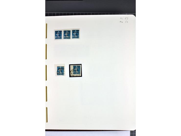 1920/22, umfangreiche ungebrauchte/postfrische und gestempelte Sammlung ab Germania mit u.a. Mi.-Nr. 10(4),11(5), 12(5) und 1