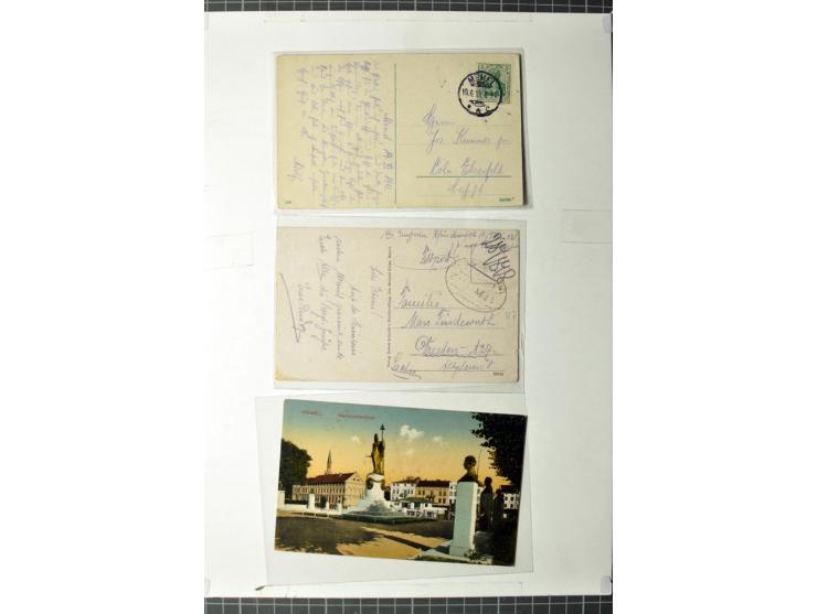 1919/39, umfangreiche Sammlung mit über 120 Briefe und Karten mit vielen Einschreiben, besseren Frankaturen und besonderen Ve