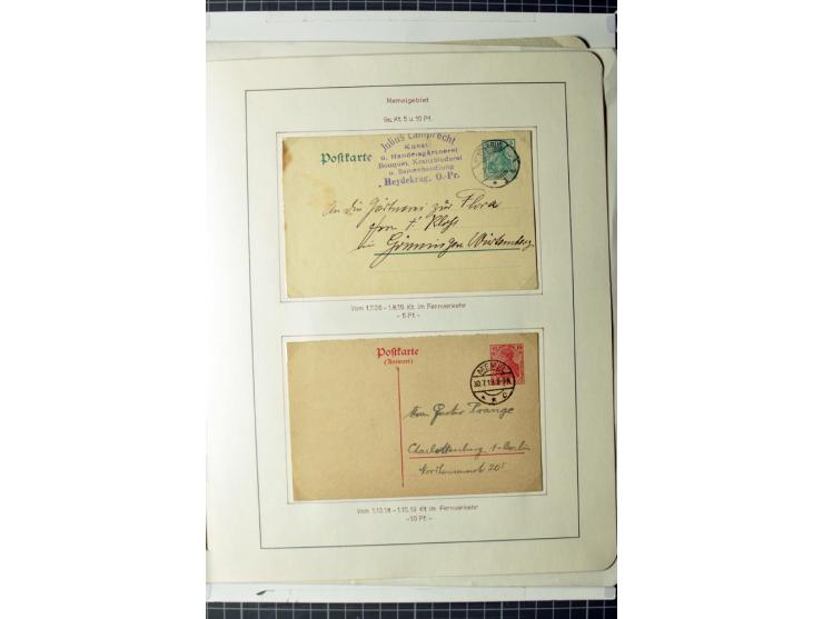 1919/39, umfangreiche Sammlung mit über 120 Briefe und Karten mit vielen Einschreiben, besseren Frankaturen und besonderen Ve