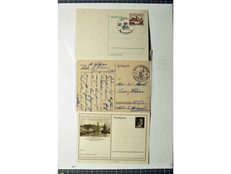 1919/39, umfangreiche Sammlung mit über 120 Briefe und Karten mit vielen Einschreiben, besseren Frankaturen und besonderen Ve