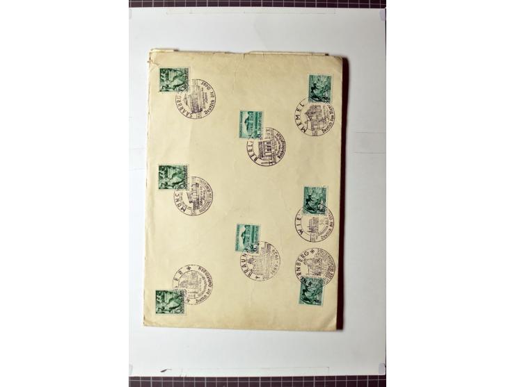 1919/39, umfangreiche Sammlung mit über 120 Briefe und Karten mit vielen Einschreiben, besseren Frankaturen und besonderen Ve