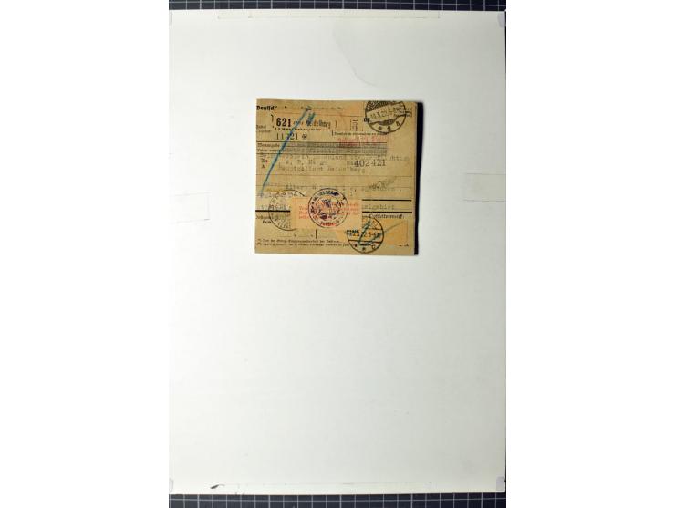 1919/39, umfangreiche Sammlung mit über 120 Briefe und Karten mit vielen Einschreiben, besseren Frankaturen und besonderen Ve