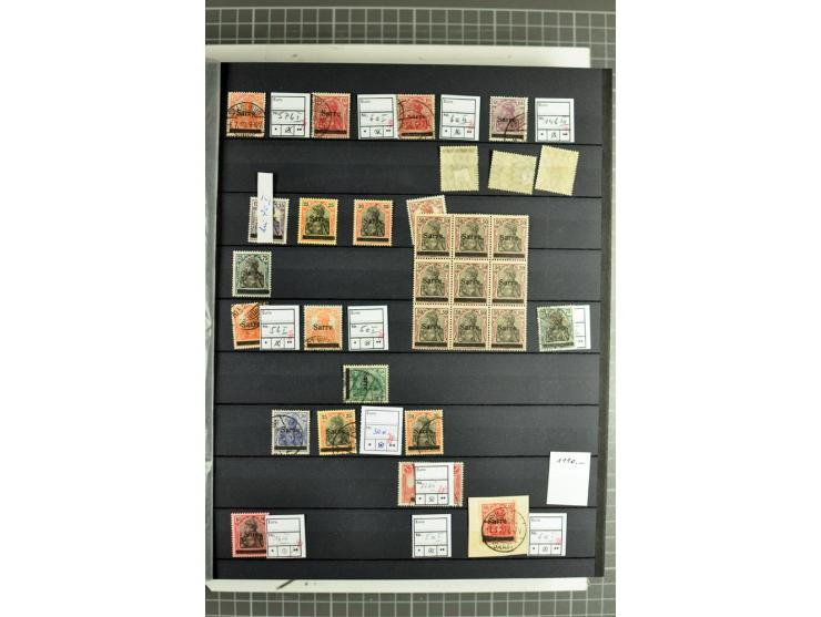 1920/1958, meist postfrische und gestempelte Sammlung inkl. Dienstmarken mit vielen kpl. und besseren Ausgaben, Farben, Aufdr