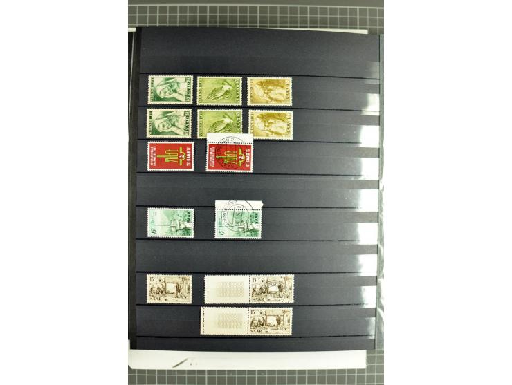 1920/1958, meist postfrische und gestempelte Sammlung inkl. Dienstmarken mit vielen kpl. und besseren Ausgaben, Farben, Aufdr