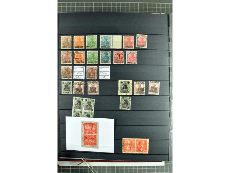 1920/1958, meist postfrische und gestempelte Sammlung inkl. Dienstmarken mit vielen kpl. und besseren Ausgaben, Farben, Aufdr
