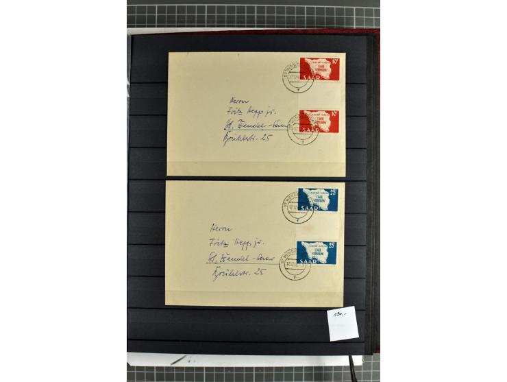 1920/1958, meist postfrische und gestempelte Sammlung inkl. Dienstmarken mit vielen kpl. und besseren Ausgaben, Farben, Aufdr