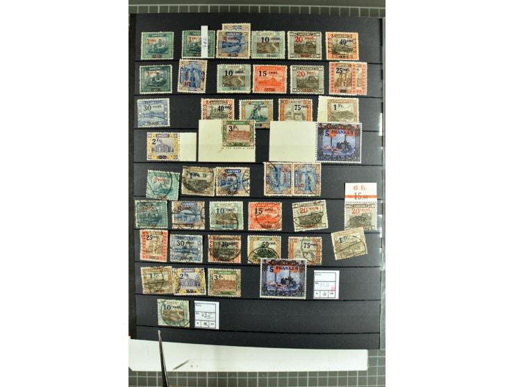 1920/1958, meist postfrische und gestempelte Sammlung inkl. Dienstmarken mit vielen kpl. und besseren Ausgaben, Farben, Aufdr