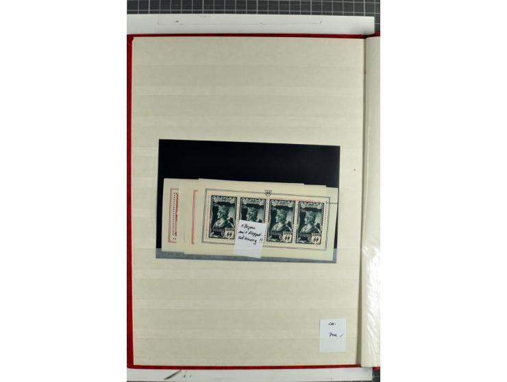 1940/1944, meist postfrischer/ungebrauchter und gestempelter Posten im Steckbuch mit Schwerpunkt Estland, Litauen und Montene