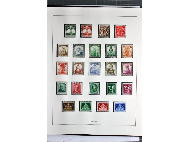 1933/80 (ca.), postfrischer, ungebrauchter und gestempelter Posten (einige mit Neugummi) dabei Dt. Reich bis auf Chicagofahrt