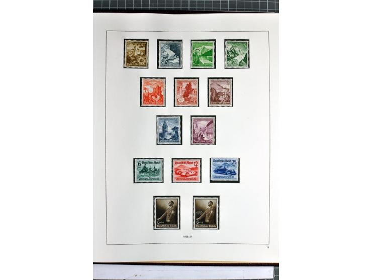 1933/80 (ca.), postfrischer, ungebrauchter und gestempelter Posten (einige mit Neugummi) dabei Dt. Reich bis auf Chicagofahrt
