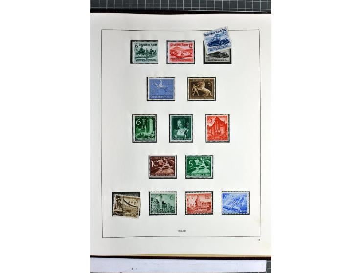 1933/80 (ca.), postfrischer, ungebrauchter und gestempelter Posten (einige mit Neugummi) dabei Dt. Reich bis auf Chicagofahrt