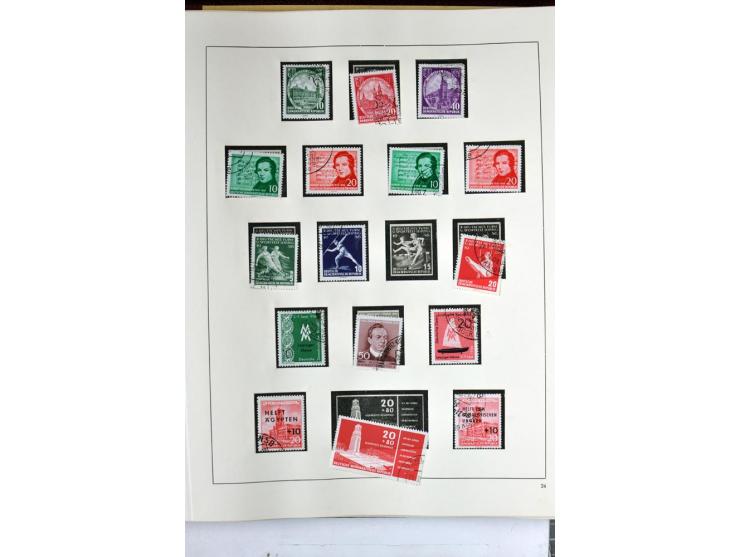 1933/80 (ca.), postfrischer, ungebrauchter und gestempelter Posten (einige mit Neugummi) dabei Dt. Reich bis auf Chicagofahrt