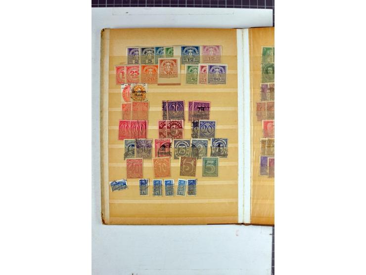 1933/80 (ca.), postfrischer, ungebrauchter und gestempelter Posten (einige mit Neugummi) dabei Dt. Reich bis auf Chicagofahrt