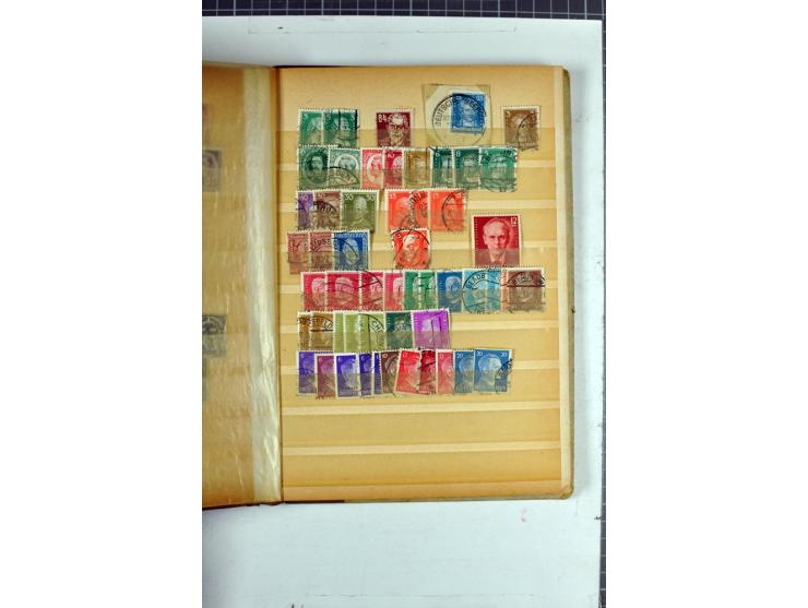 1933/80 (ca.), postfrischer, ungebrauchter und gestempelter Posten (einige mit Neugummi) dabei Dt. Reich bis auf Chicagofahrt