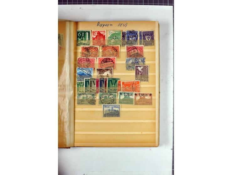 1933/80 (ca.), postfrischer, ungebrauchter und gestempelter Posten (einige mit Neugummi) dabei Dt. Reich bis auf Chicagofahrt