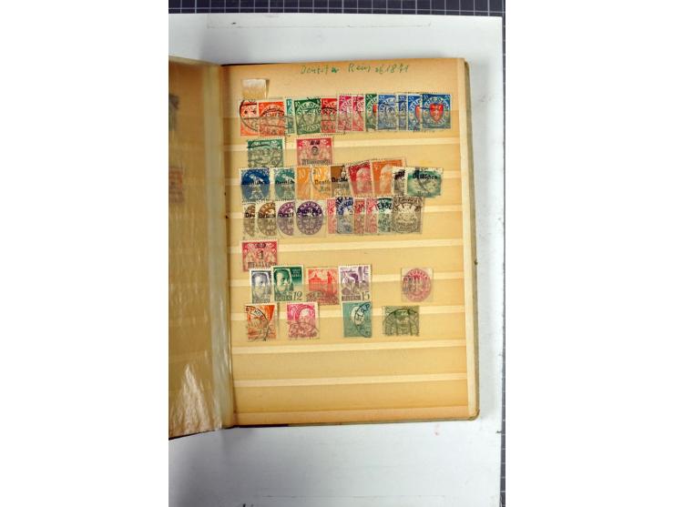 1933/80 (ca.), postfrischer, ungebrauchter und gestempelter Posten (einige mit Neugummi) dabei Dt. Reich bis auf Chicagofahrt
