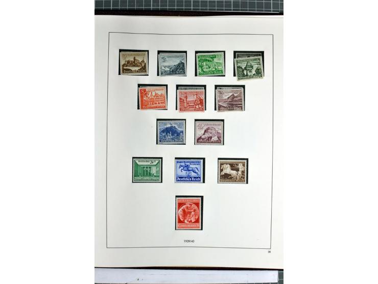 1933/80 (ca.), postfrischer, ungebrauchter und gestempelter Posten (einige mit Neugummi) dabei Dt. Reich bis auf Chicagofahrt
