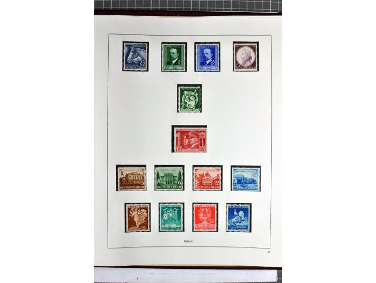 1933/80 (ca.), postfrischer, ungebrauchter und gestempelter Posten (einige mit Neugummi) dabei Dt. Reich bis auf Chicagofahrt