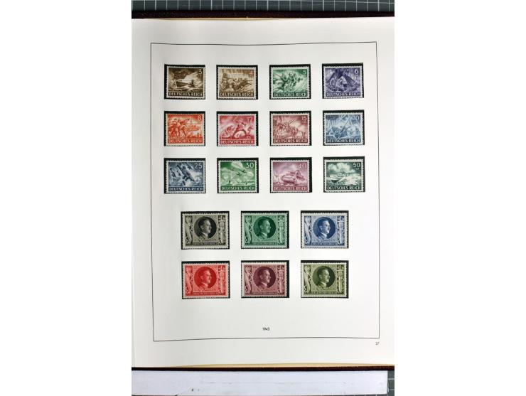 1933/80 (ca.), postfrischer, ungebrauchter und gestempelter Posten (einige mit Neugummi) dabei Dt. Reich bis auf Chicagofahrt