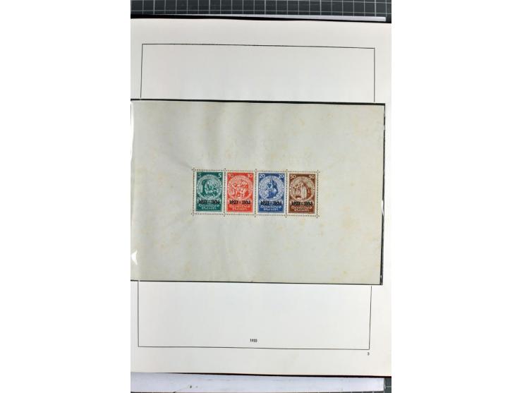 1933/80 (ca.), postfrischer, ungebrauchter und gestempelter Posten (einige mit Neugummi) dabei Dt. Reich bis auf Chicagofahrt