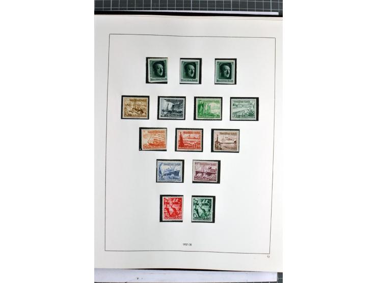 1933/80 (ca.), postfrischer, ungebrauchter und gestempelter Posten (einige mit Neugummi) dabei Dt. Reich bis auf Chicagofahrt