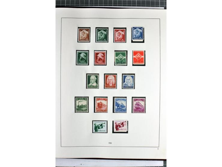 1933/80 (ca.), postfrischer, ungebrauchter und gestempelter Posten (einige mit Neugummi) dabei Dt. Reich bis auf Chicagofahrt
