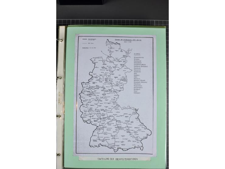 1828/1995, sehr umfangreiche Ausstellungs-Sammlung "Die Eilboten-Post" ab Vorphila in 11 Alben mit einigen hundert Briefen, K