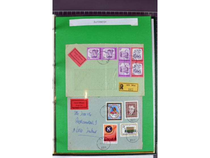 1828/1995, sehr umfangreiche Ausstellungs-Sammlung "Die Eilboten-Post" ab Vorphila in 11 Alben mit einigen hundert Briefen, K