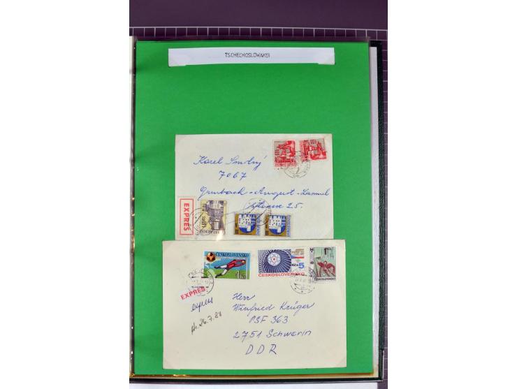1828/1995, sehr umfangreiche Ausstellungs-Sammlung "Die Eilboten-Post" ab Vorphila in 11 Alben mit einigen hundert Briefen, K