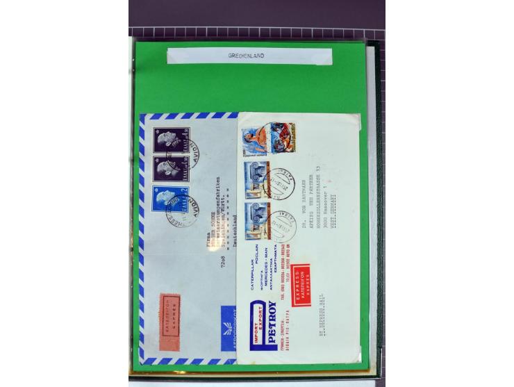 1828/1995, sehr umfangreiche Ausstellungs-Sammlung "Die Eilboten-Post" ab Vorphila in 11 Alben mit einigen hundert Briefen, K