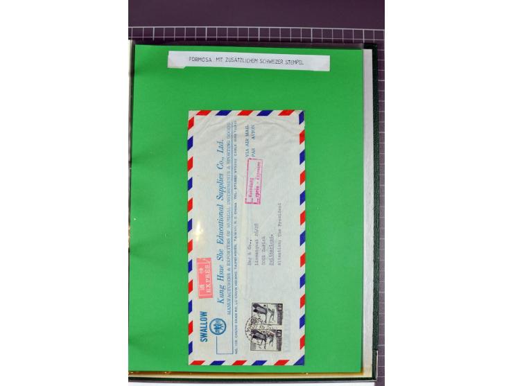 1828/1995, sehr umfangreiche Ausstellungs-Sammlung "Die Eilboten-Post" ab Vorphila in 11 Alben mit einigen hundert Briefen, K