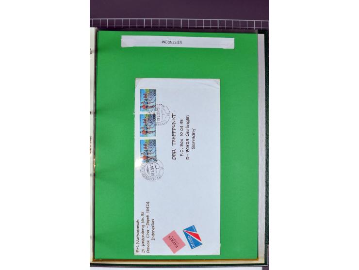 1828/1995, sehr umfangreiche Ausstellungs-Sammlung "Die Eilboten-Post" ab Vorphila in 11 Alben mit einigen hundert Briefen, K