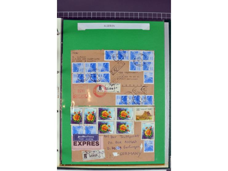 1828/1995, sehr umfangreiche Ausstellungs-Sammlung "Die Eilboten-Post" ab Vorphila in 11 Alben mit einigen hundert Briefen, K