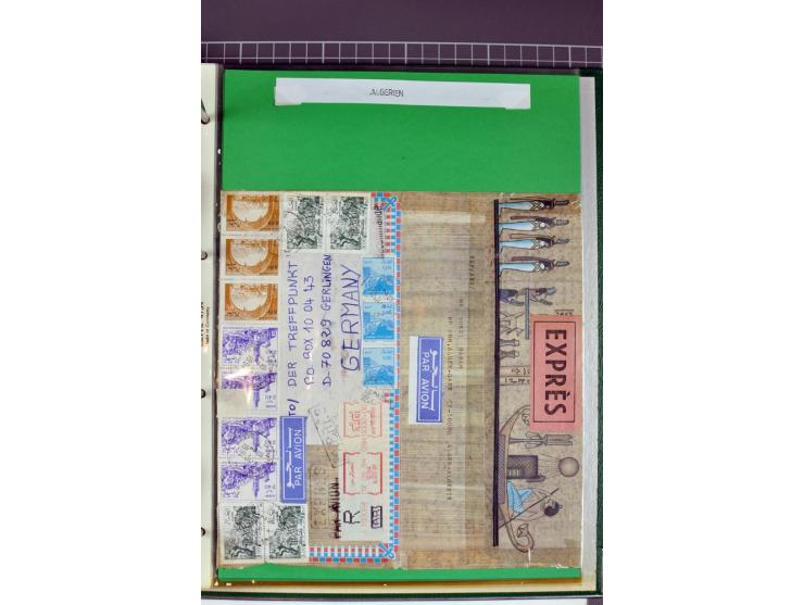 1828/1995, sehr umfangreiche Ausstellungs-Sammlung "Die Eilboten-Post" ab Vorphila in 11 Alben mit einigen hundert Briefen, K