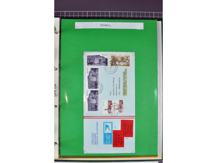 1828/1995, sehr umfangreiche Ausstellungs-Sammlung "Die Eilboten-Post" ab Vorphila in 11 Alben mit einigen hundert Briefen, K